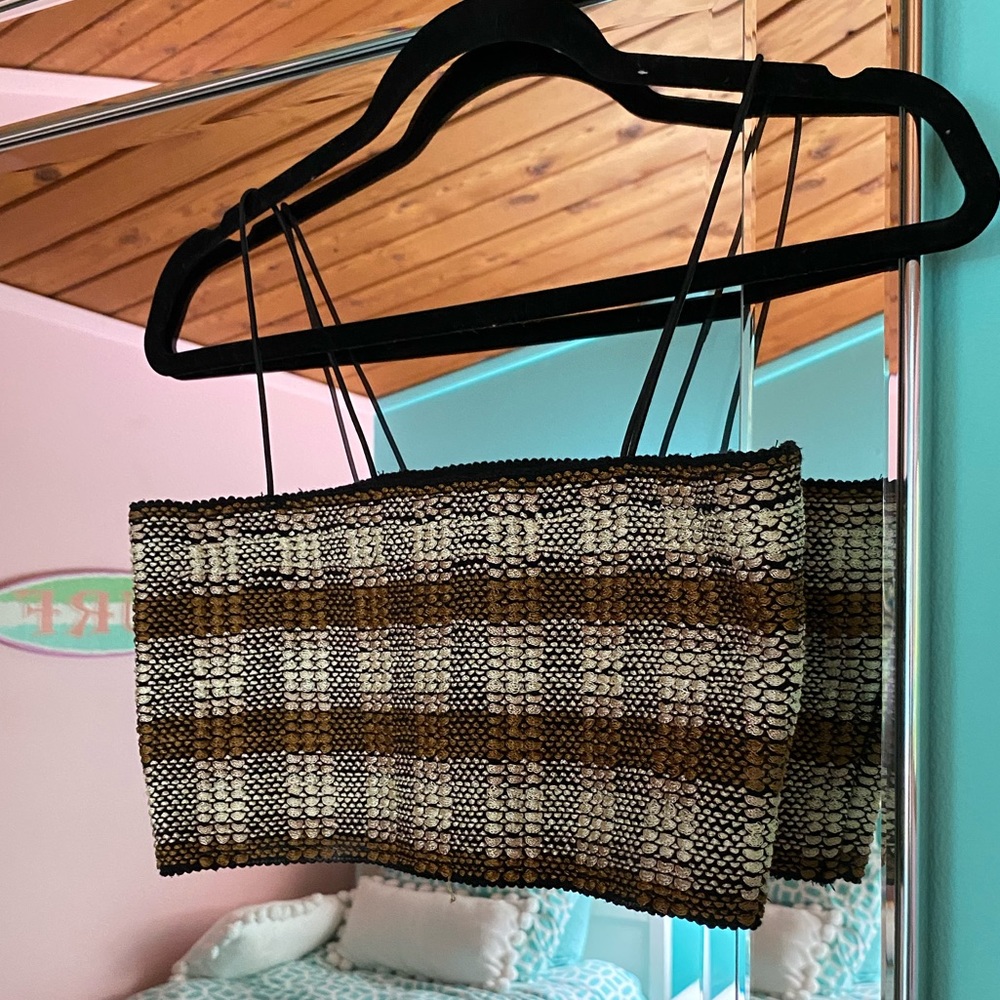 Vintage bando tube top size small